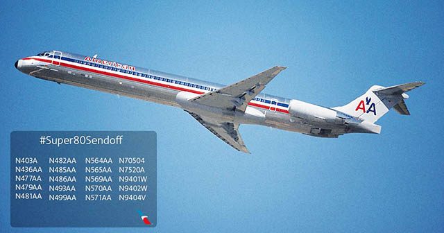 air-journal_American Airlines MD80 sendoff