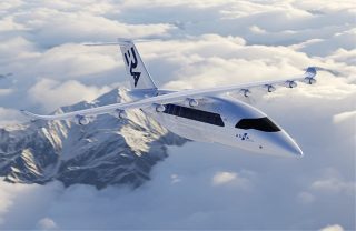 Aura Aero le 1er avion hybride électrique de 19 places aura 8 moteurs