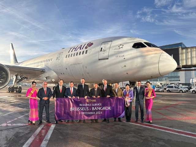 Thai Airways relie de nouveau Bruxelles depuis Bangkok 1 Air Journal