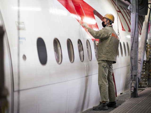 Austrian Airlines décolle pour la première fois avec un revêtement « peau de requin » 1 Air Journal