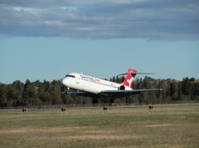 
Le dernier Boeing 717 de QantasLink (QF), soutenu par le groupe Qantas, a effectué son dernier vol commercial le 26 octobre, ave