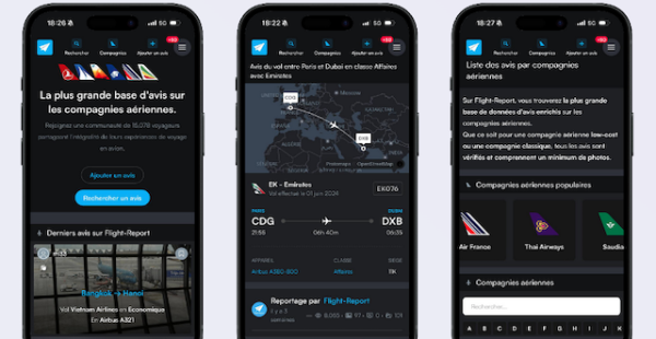 
Flight-Report, la plateforme de référence d avis détaillés sur les compagnies aériennes, les salons d aéroports et les plat