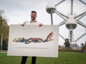 
La prochaine livrée spéciale qui rejoindra la série de la collection iconique de Brussels Airlines sera dédiée à l Atomium,