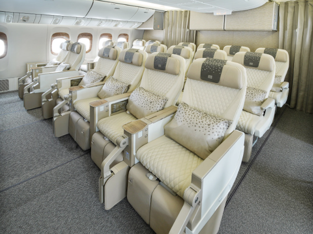 Le premier B777 d'Emirates avec cabine réaménagée a décollé pour Genève 1 Air Journal