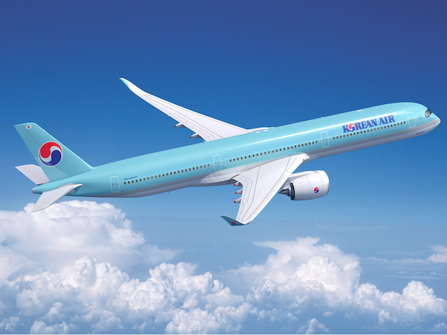 Korean Air finalise sa commande de 33 A350 1 Air Journal