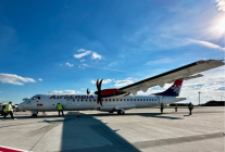 
Air Serbia a pris livraison de son 10e ATR 72-600 le 14 juin à l aéroport Nikola Tesla (BEG) de Belgrade.
Ce dixième exemplair