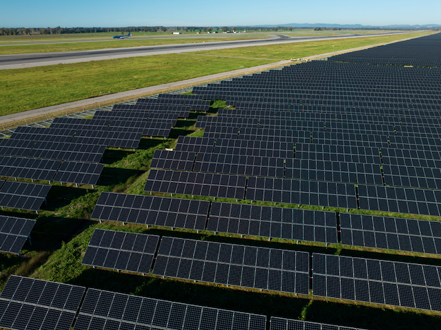 Le nouveau parc solaire de l'aéroport de Rome Fiumicino dévoilé 1 Air Journal