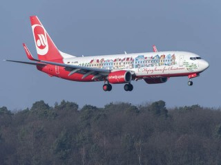 L’avion de Noël d’Air Berlin atterrit lundi à Paris | Air Journal