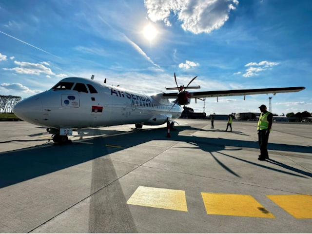 Air Serbia renouvelle entièrement sa flotte régionale avec la livraison du 10e ATR 72-600 1 Air Journal