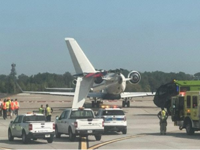 Collision au sol entre un A350 de Delta et un CRJ à Atlanta (vidéo) 2 Air Journal