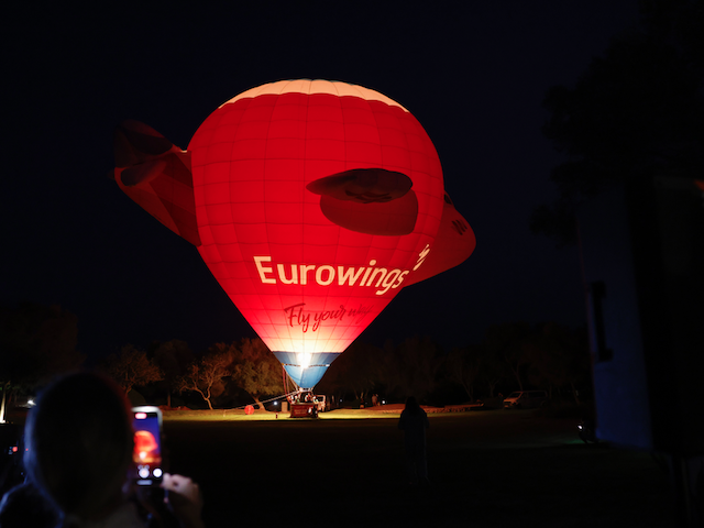 Eurowings célèbre, cette fois, une véritable montgolfière à Majorque 3 Air Journal