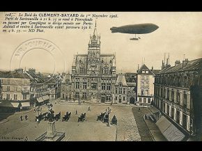 
Histoire de l’aviation – 1er novembre 1908. Le ballon dirigeable baptisé   Clément-Bayard n° 1 », à savoir un appar