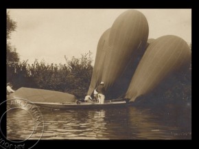 Histoire de l’aviation – 23 août 1909. Ce lundi 23 août 1909, a lieu le tout dernier vol d’essai du ballon dirigeable bapt