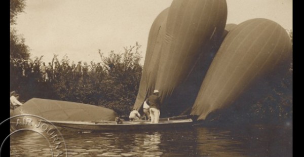 Histoire de l’aviation – 23 août 1909. Ce lundi 23 août 1909, a lieu le tout dernier vol d’essai du ballon dirigeable bapt