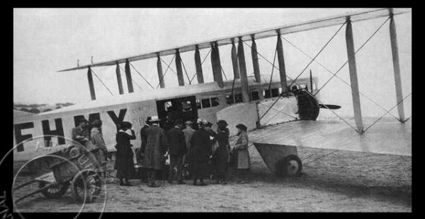 Histoire de l’aviation – 12 février 1919. Après avoir réalisé le 8 février 1919 la première liaison de façon officie