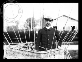 Histoire de l’aviation – 9 décembre 1908. Le ballon dirigeable de l’aéronaute Bellanger portant le nom de   Ronron » 