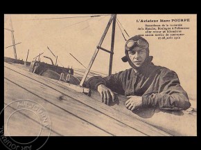 
Histoire de l’aviation – 3 février 1914. Marc Pourpe en aura couvert des kilomètres en ce début d’année 1914, où il a