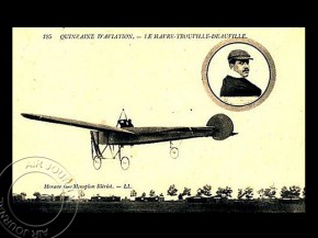 Histoire de l’aviation – 3 septembre 1910. En ce mois de septembre, Deauville accueille un grand meeting d’aviation au cou