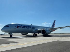 
American Airlines s’est posée ce 7 mai pour la première fois sur le tarmac de l’aéroport international Nice-Côte d’Azur