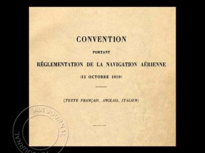 
Histoire de l’aviation – 13 octobre 1919. Depuis la fin de la Première guerre mondiale, l’aviation commerciale a connu un