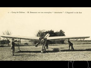 Histoire de l’aviation – 19 février 1909. La société d’aviation française Antoinette, qui a mis au point l’Antoinette 