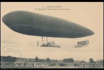 
Histoire de l’aviation – 16 octobre 1910. C’est à bord d’un ballon dirigeable que les pilotes MM. Baudry et Leprince c