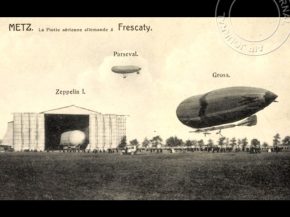 
Histoire de l’aviation – 20 novembre 1909. Les équipages de cinq hommes des ballons dirigeables allemands portant le nom de