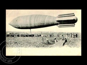 
Histoire de l’aviation – 6 décembre 1907. Le vendredi 29 novembre 1907, le ballon dirigeable militaire baptisé   Le Pa