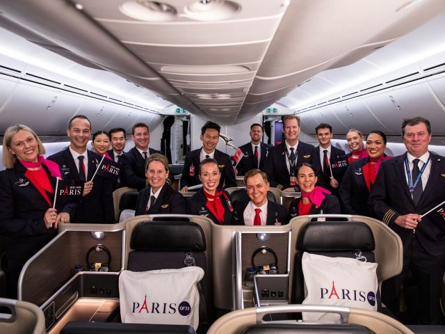 Qantas inaugure sa ligne directe Perth-Paris -14 264 kilomètre parcourus en 17h20 1 Air Journal