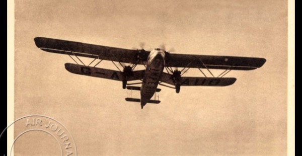 
Histoire de l’aviation – 14 décembre 1920. La ligne aérienne entre la Grande-Bretagne et la France connaît en ce mardi 14