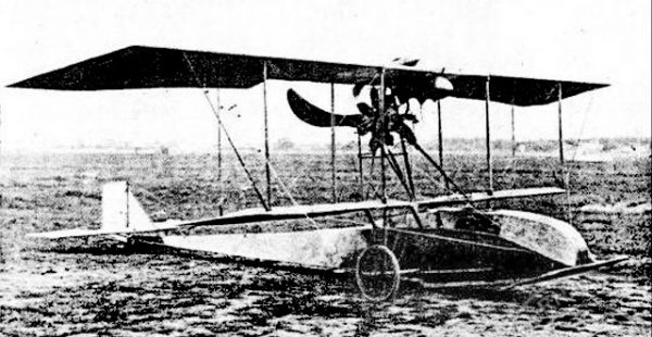 Histoire de l’aviation – 10 mars 1912. Voler mais aussi flotter, voilà ce que devrait être capable de faire le drôle d’ap