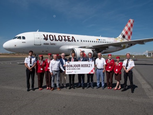 Volotea inaugure sa 10ème base en France à l'aéroport Rodez-Aveyron 1 Air Journal