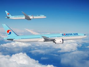 
Au Salon aéronautique de Farnborough, Korean Air a annoncé son intention de commander jusqu à 50 gros-porteurs Boeing, dont 20