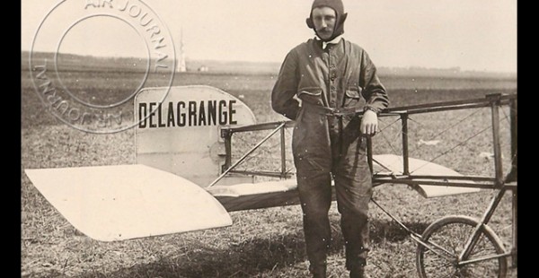 Histoire de l’aviation – 17 mars 1908. En ce 17 mars 1908, c’est le sculpteur conquis par l’aviation, Léon Delagrange, qu