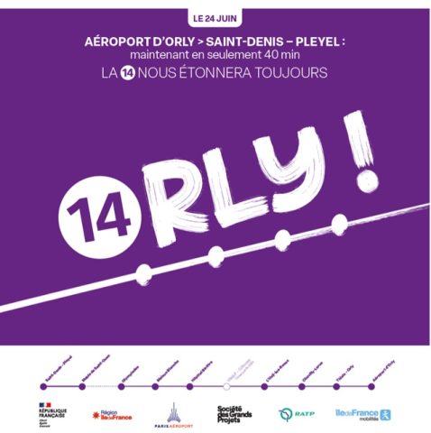 Paris-Orly : le prolongement de la ligne 14 jusqu'à l'aérogare ouvert aux usagers ce lundi 1 Air Journal