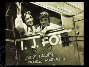 
Histoire de l’aviation – 22 août 1932. Les aviatrices Bobbie Trout et Edna Mae Cooper qui étaient jusqu’alors détentric