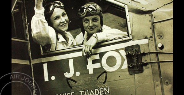 
Histoire de l’aviation – 22 août 1932. Les aviatrices Bobbie Trout et Edna Mae Cooper qui étaient jusqu’alors détentric