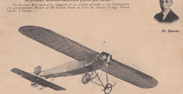 Histoire de l’aviation – 10 avril 1912. L’aviateur Bedel fait une nouvelle fois l’actualité aéronautique en ce mercredi 