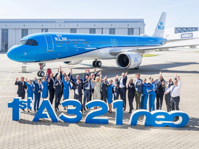 KLM prend livraison de son premier monocouloir Airbus A321neo 7 Air Journal