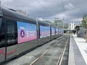 
Inaugurée hier après 4 années de travaux, une extension de la ligne A du tramway permet désormais une liaison directe entre l