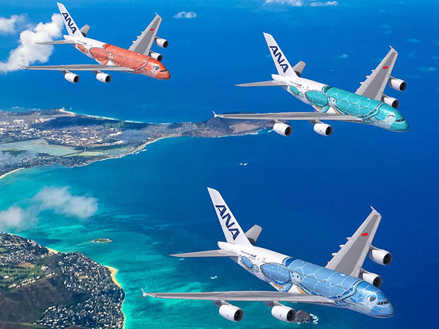 Les Airbus A380 d’ANA repartent à Honolulu 1 Air Journal