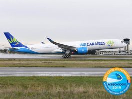 L'Airbus A350-1000 d'Air Caraïbes a décollé | Air Journal