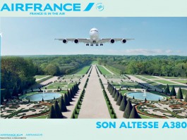 poussette avion air france