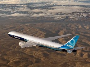 
Boeing a annoncé avoir interrompu les essais en vol de certification du 777-9 suite à la défaillance d un composant de montage