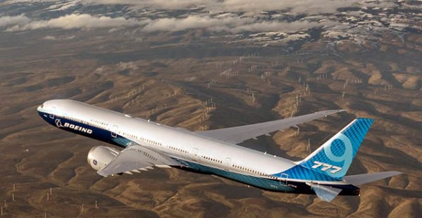 
Boeing a annoncé avoir interrompu les essais en vol de certification du 777-9 suite à la défaillance d un composant de montage