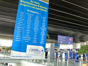 L’aéroport de Bordeaux-Mérignac a vu son trafic passager progresser de 7,7% l’année dernière, franchissant le mois dernier