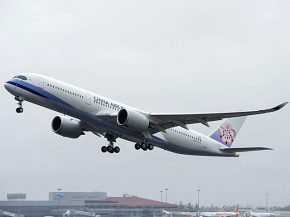 
Airbus a signé une lettre d intention avec la compagnie taïwanaise China Airlines pour moderniser les cabines de l A350 de la c