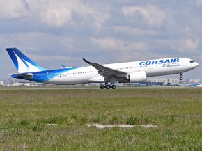 
La compagnie aérienne Corsair International a pris possession du quatrième des cinq Airbus A330-900 attendus, le dernier devant