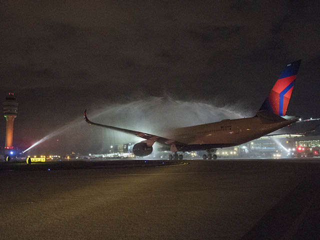 Delta Air Lines : Le Premier A350 Est à Atlanta (vidéos) | Air Journal