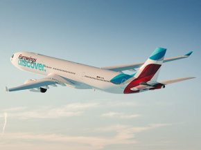 
Lufthansa Group annonce le lancement de sept nouvelles liaisons long-courriers opérées par sa filiale à bas coût Eurowings Di